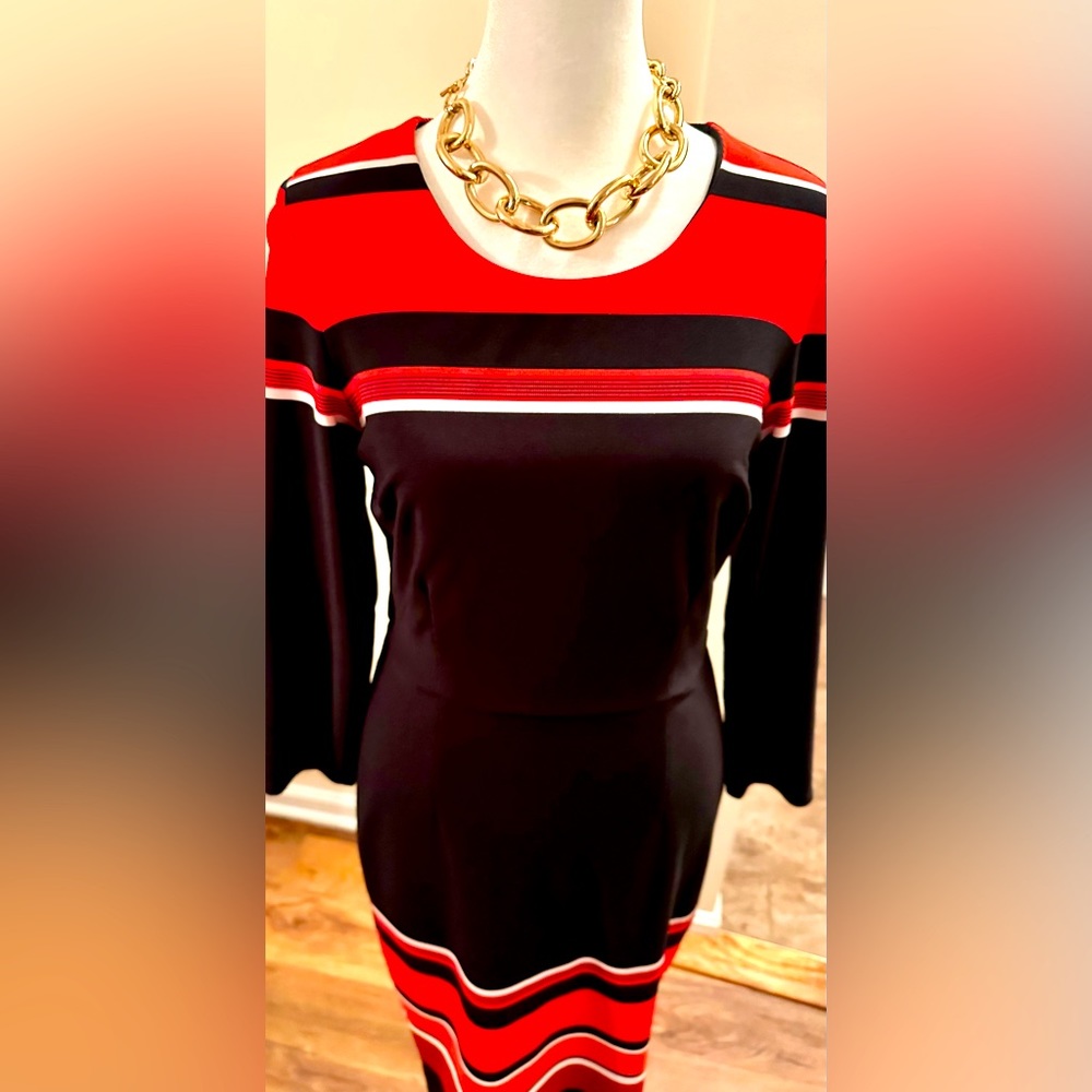 New York and Company color block dress